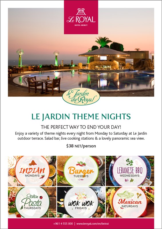 Le Jardin Theme Nights